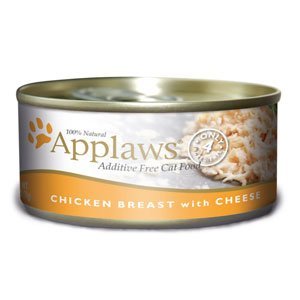 Applaws Chicken Breast with Cheese Canned Cat Food 5.5oz 24 in