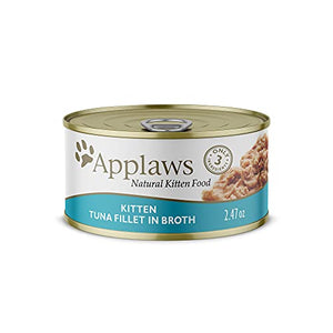 Applaws Natural Tuna Fillet in Broth Wet Kitten Food