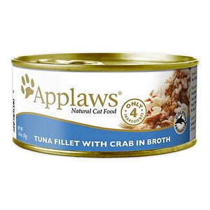 Applaws Tuna with Crab 2.47 Ounce Cans, Case of 24
