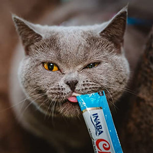 INABA Churu Lickable Creamy Purée Cat Treats 3 Flavor Variety Pack of 24 Tubes