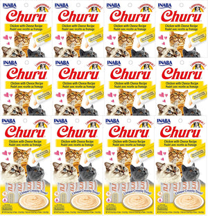 Inaba - Churu Chicken w/ Cheese(12-pack)