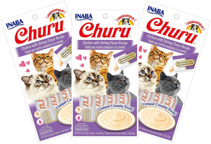 Inaba - Churu Chicken w/ Shrimp (3-pack)